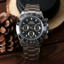 Seiko Mod Daytona Black Panda Ottoman Prieur